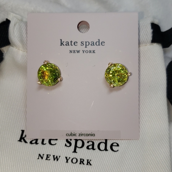 Kate Spade Cubic Zirconia and Bow Earrings - Picture 3 of 10